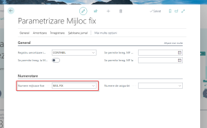 Dynamics-365-Business-Central-Pagina-parametrizare-mijloc-fix-serie-numerica