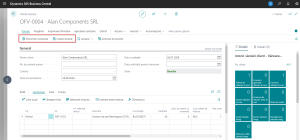 Dynamics Business Central - Document Ofertă de Vânzare
