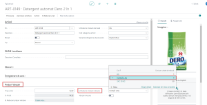 Dynamics Business Central - Selectare unitate de măsură articol vânzare