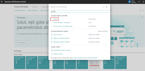 Dynamics Business Central - Căutare pagină valute