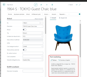 Dynamics Business Central -Text marketing gerat cu Microsoft Copilot.- Final