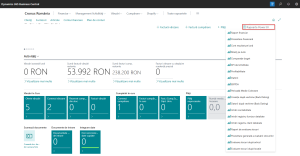 Dynamics Business Central - Rapoarte Power BI în Centrul de rol Business Manager